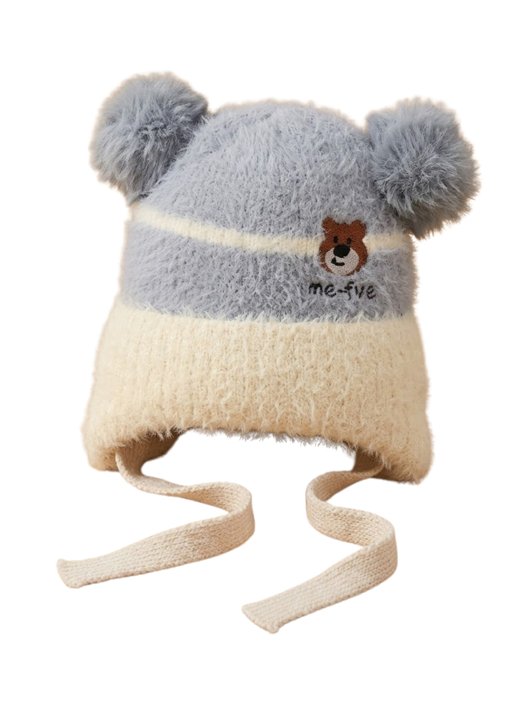 Cdeck Kids Woolen Winter Cap for Boys & Girls | Warm & Comfortable Winter Wear | 2–4 Years | Blue