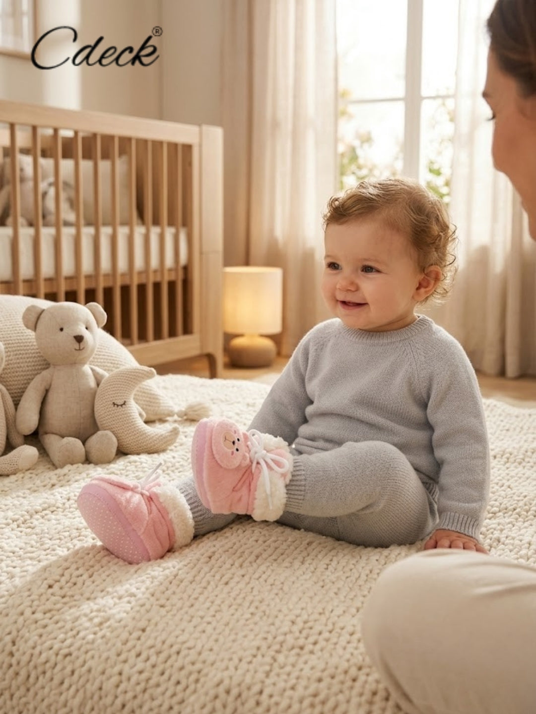 Cdeck Winter Booties for Kids | Warm, Soft & Comfortable | 3–18 Months