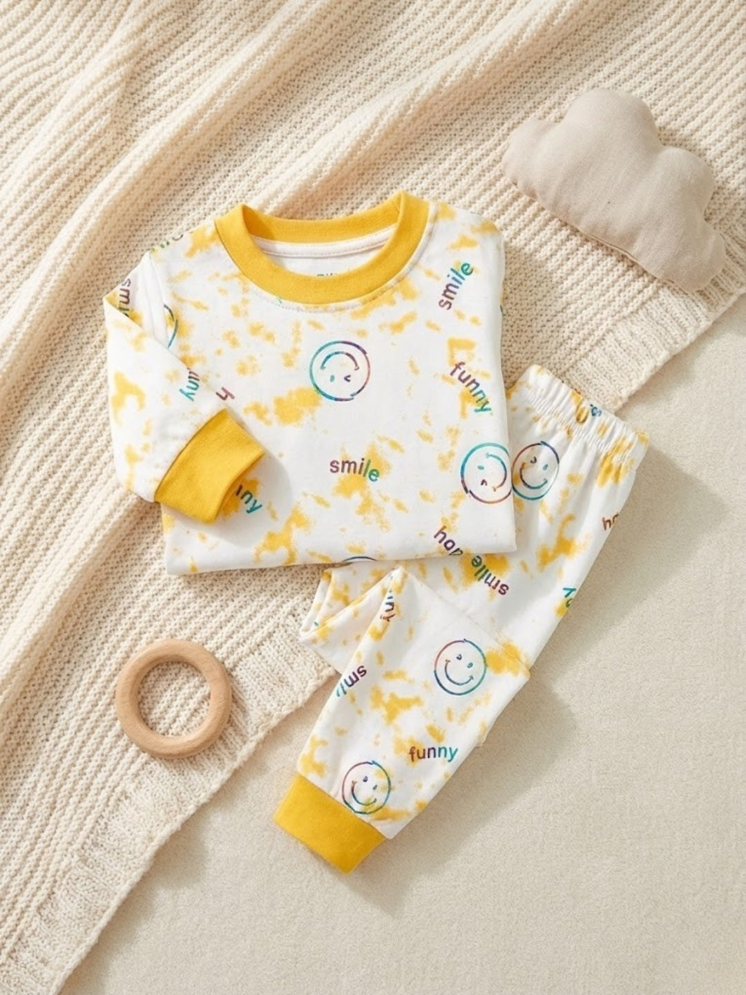 Cdeck Baby Full Sleeve T-Shirt & Pants Set | Comfortable & Stylish Baby Clothing