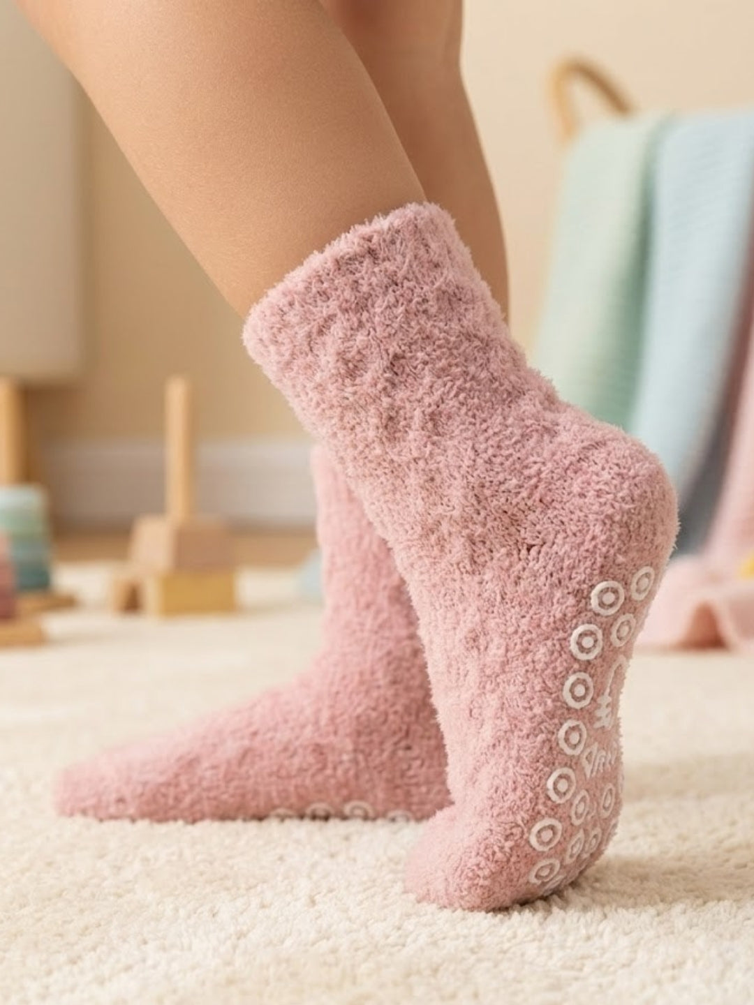 Cdeck Baby Woolen Socks for Boys & Girls | Soft, Warm & Comfortable Winter Socks | 0–3 Years