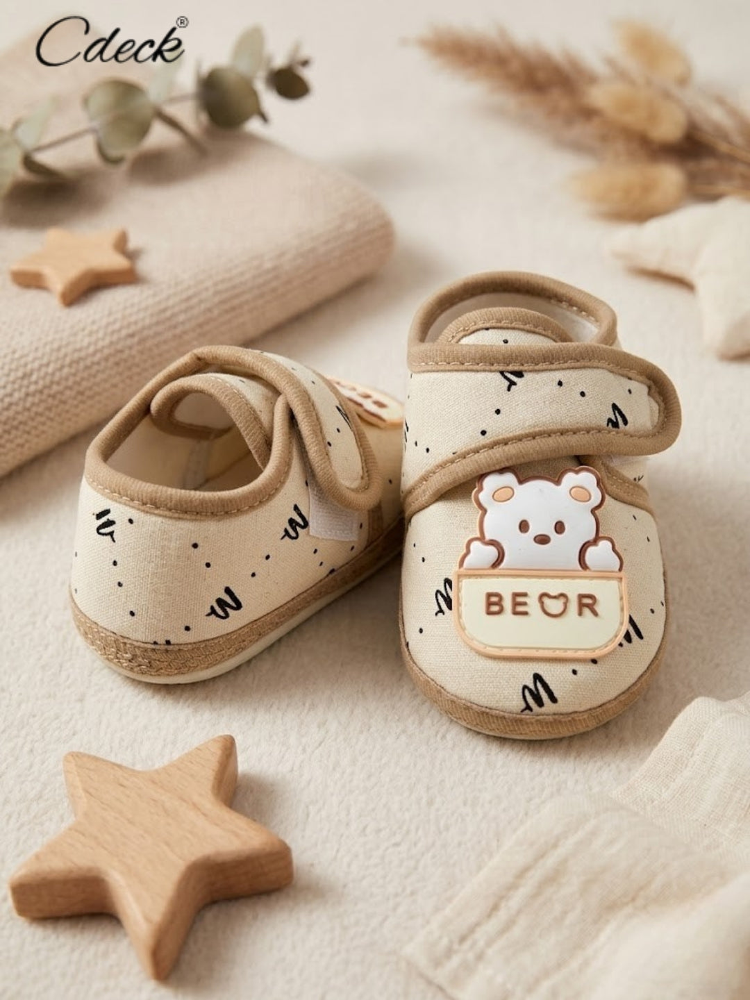 Cdeck Summer Booties for Kids | Soft & Breathable Baby Booties | 3-18 months
