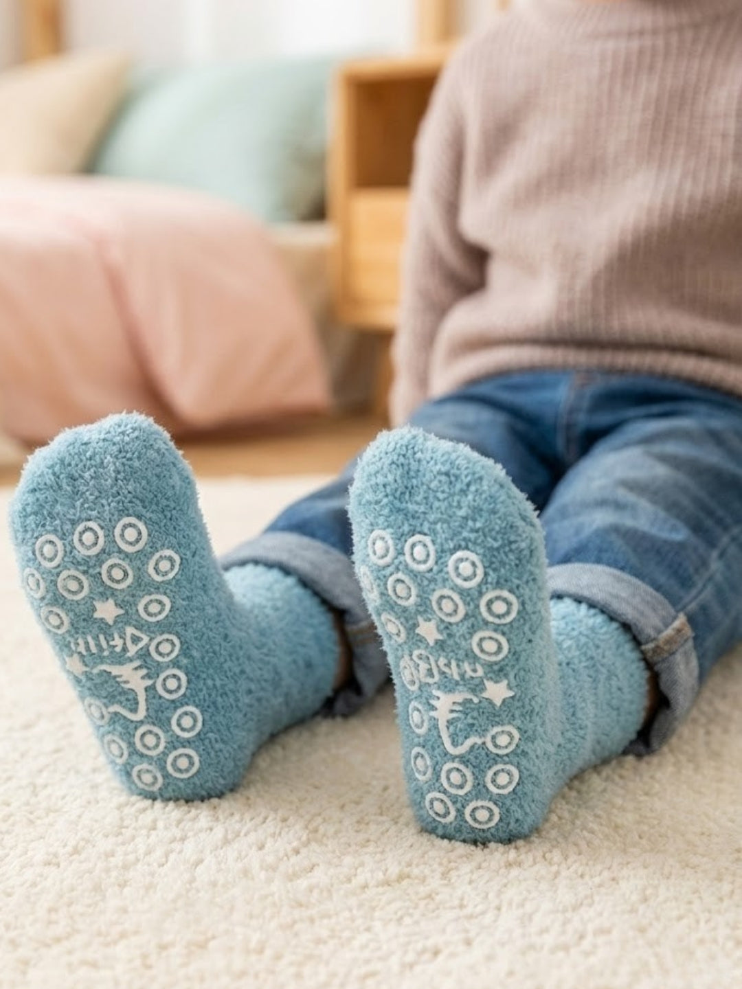 Cdeck Baby Woolen Socks for Boys & Girls | Soft, Warm & Comfortable Winter Socks | 0–3 Years