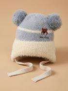 Cdeck Kids Woolen Winter Cap for Boys & Girls | Warm & Comfortable Winter Wear | 2–4 Years | Blue