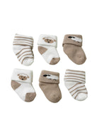 Cdeck Baby Kids Towel Cotton Socks | Soft, Comfortable & Absorbent | 0–12 Months