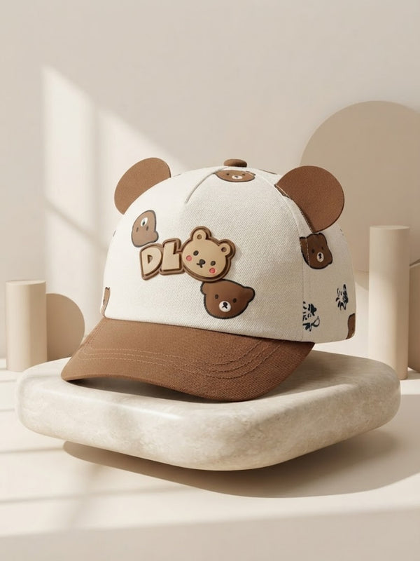 Cdeck Kids Cotton Cap for Boys & Girls | Soft, Lightweight & Comfortable Summer Wear | 1–3 Years