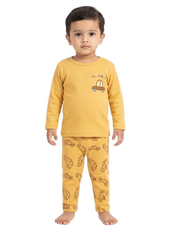 Cdeck Baby Full Sleeve T-Shirt & Pants Set | Comfortable & Stylish Baby Clothing