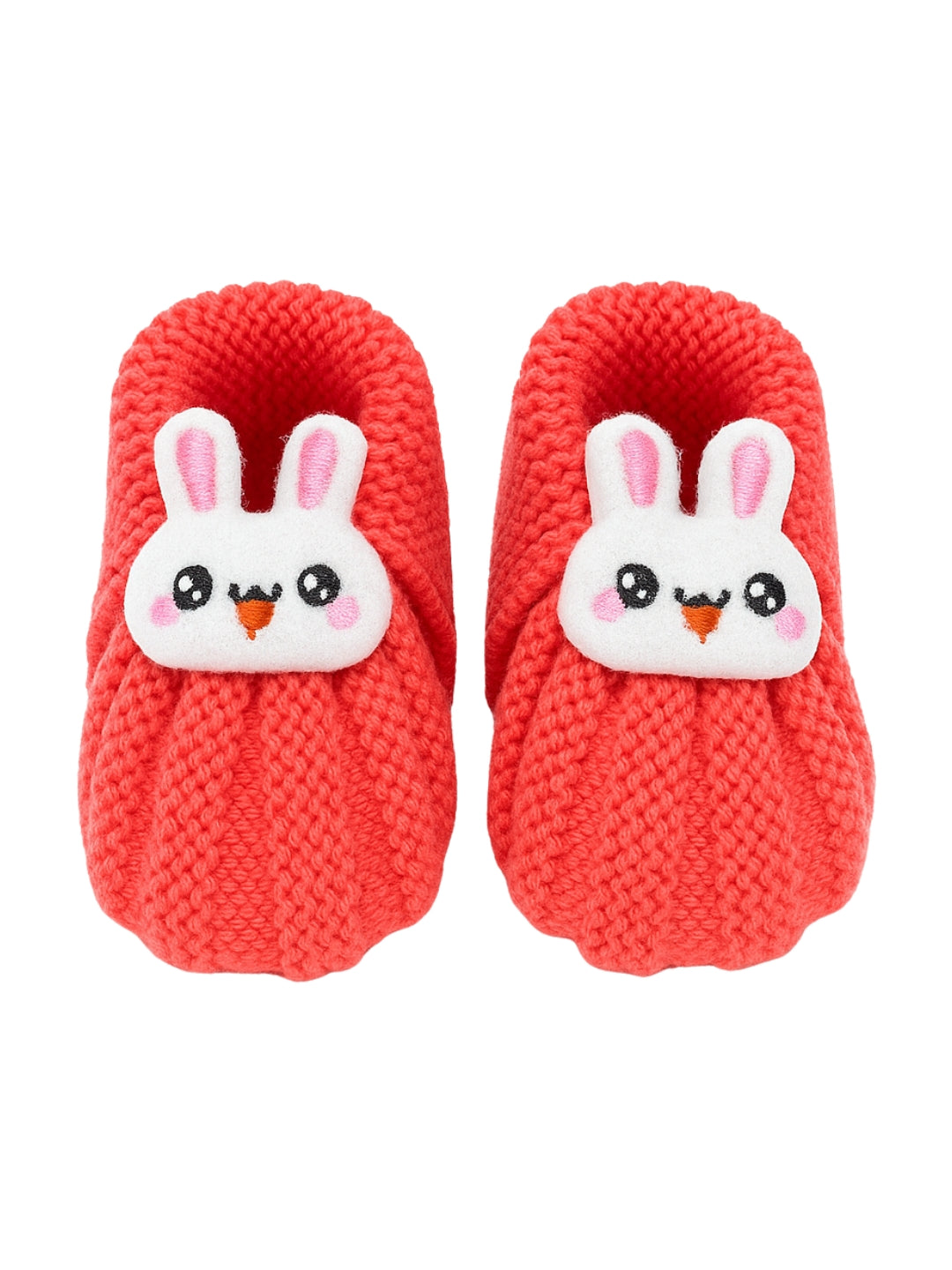 Cdeck Hand Knitted Baby Woolen Booties | Soft, Warm & Comfortable Newborn Footwear | 0–12 Months