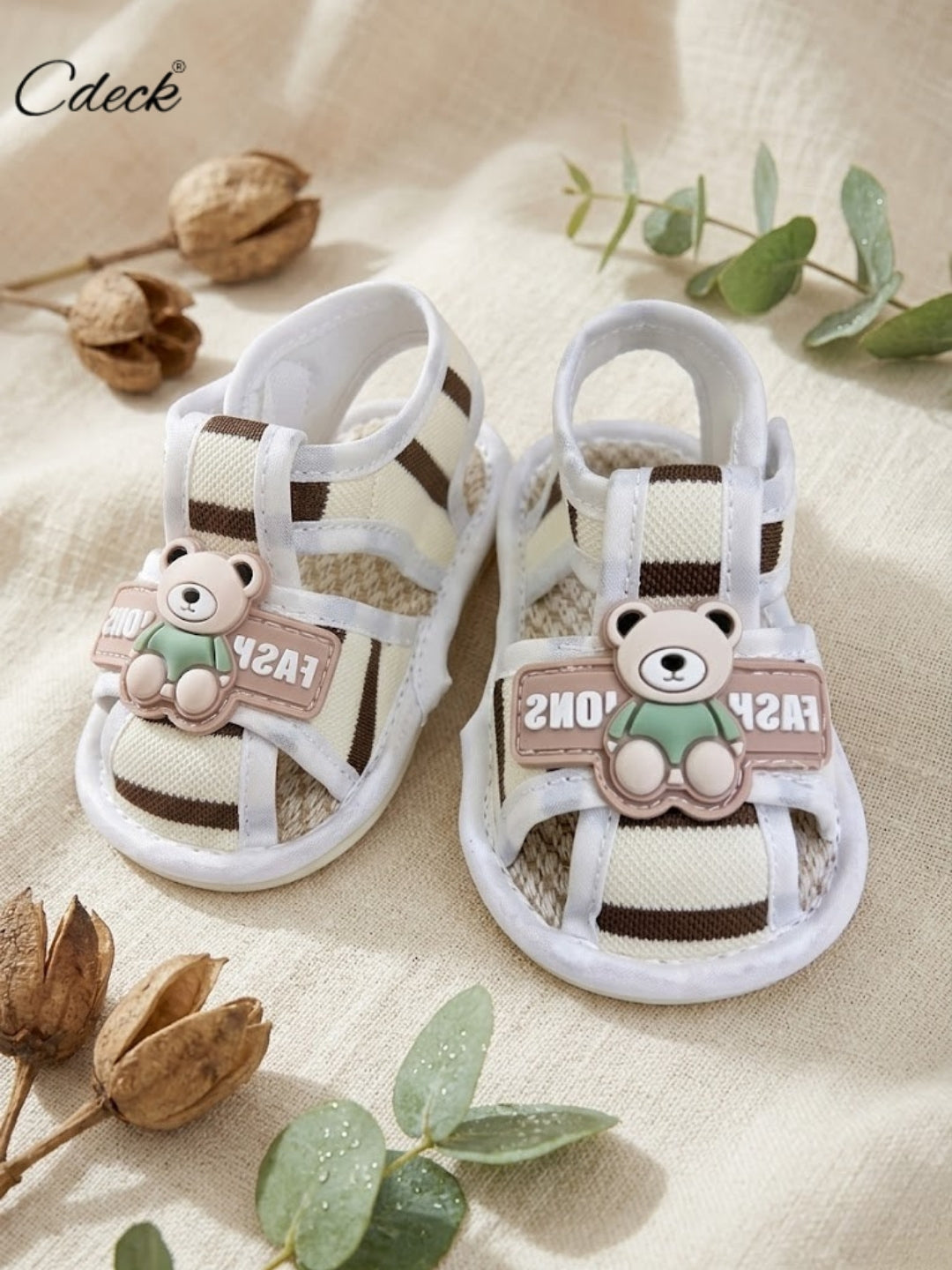 Cdeck Baby Summer Sandals | Lightweight & Comfortable Footwear for Kids | 3-18 months