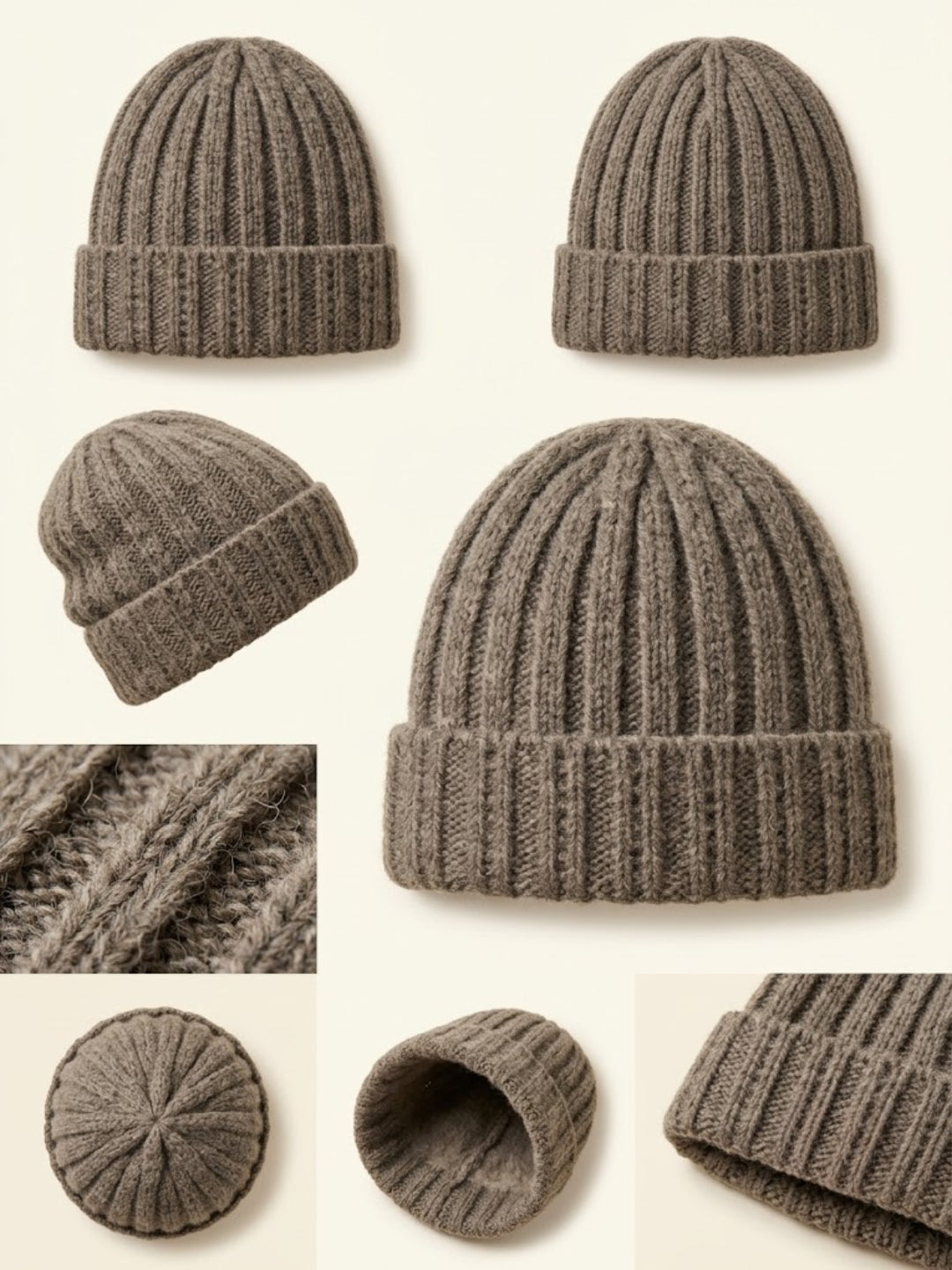 Cdeck Women Woolen Cap | Soft Knitted Winter Beanie for Women | Warm & Stylish Winter Wear | Free Size| Green