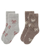 Cdeck Premium Rabbit Hair Wool Socks for Women – Ultra Soft Warm Cozy Fuzzy Mid-Calf Winter Socks 2-Pair Set