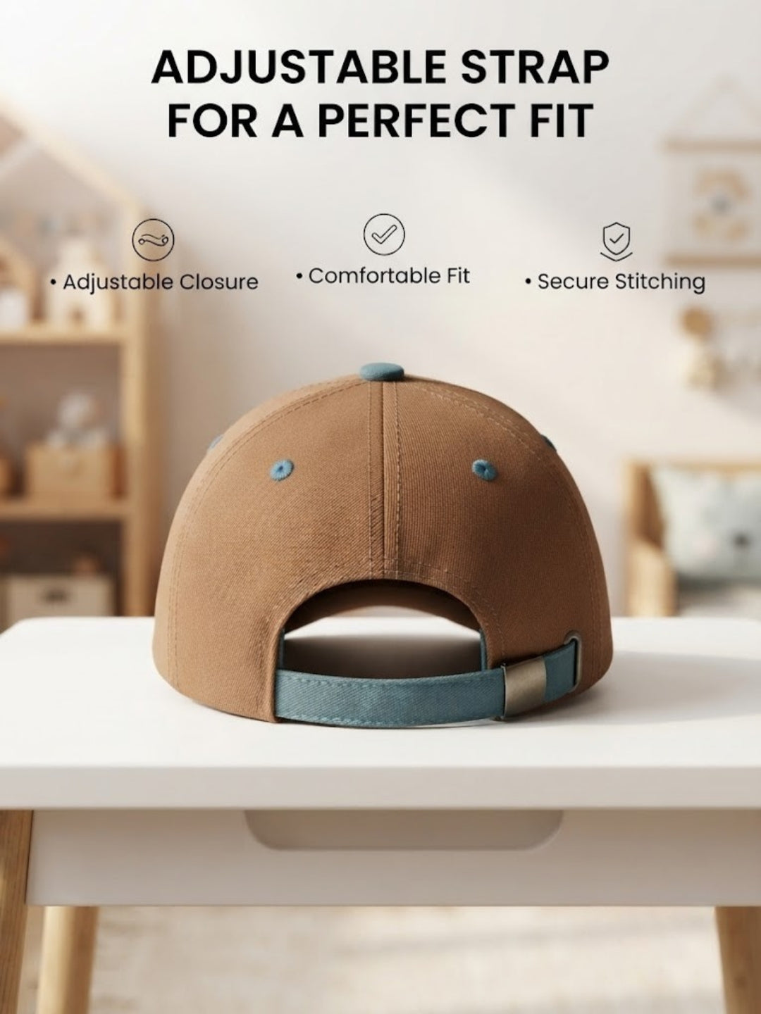 Cdeck Kids Cotton Cap for Boys & Girls