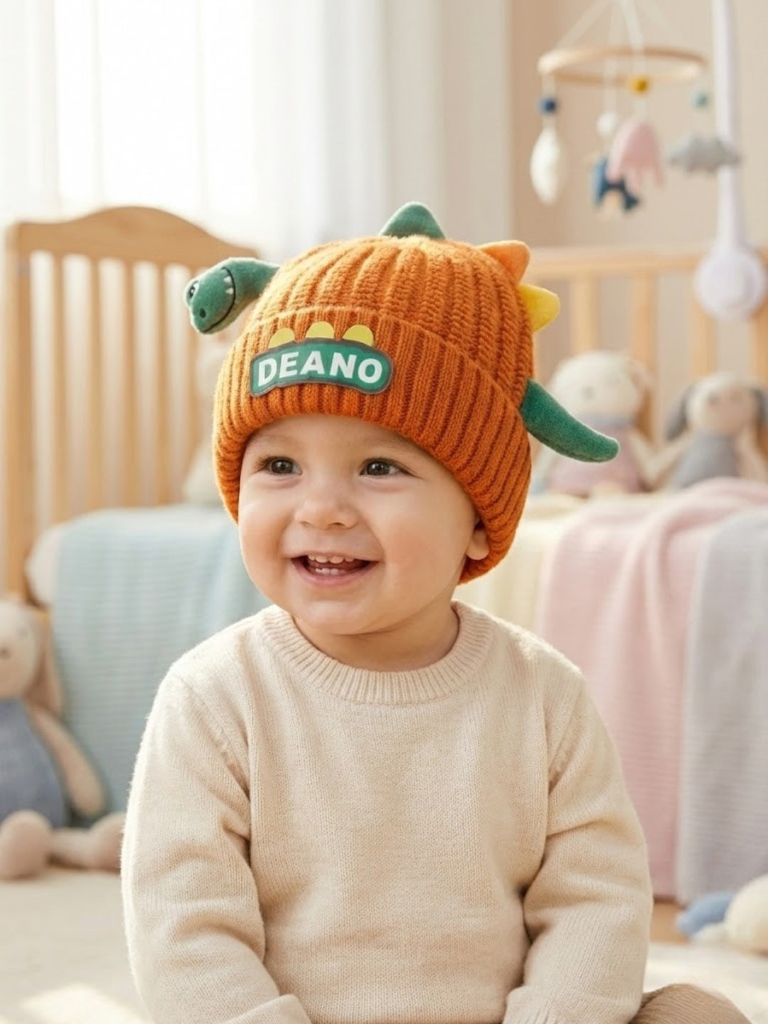 Cdeck Kids Woolen Cap for Boys & Girls | Soft, Warm & Comfortable Winter Wear | 1–2 Years