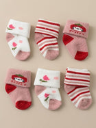 Cdeck Newborn Baby Towel Cotton Soft Stretch Socks | Soft, Comfortable & Absorbent | 0–12 Months