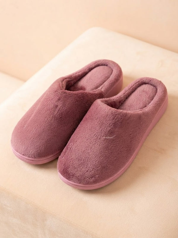 Cdeck Women’s Fuzzy Winter Slippers | Soft Plush  Slippers for Comfort & Warmth | Free Size | Pink