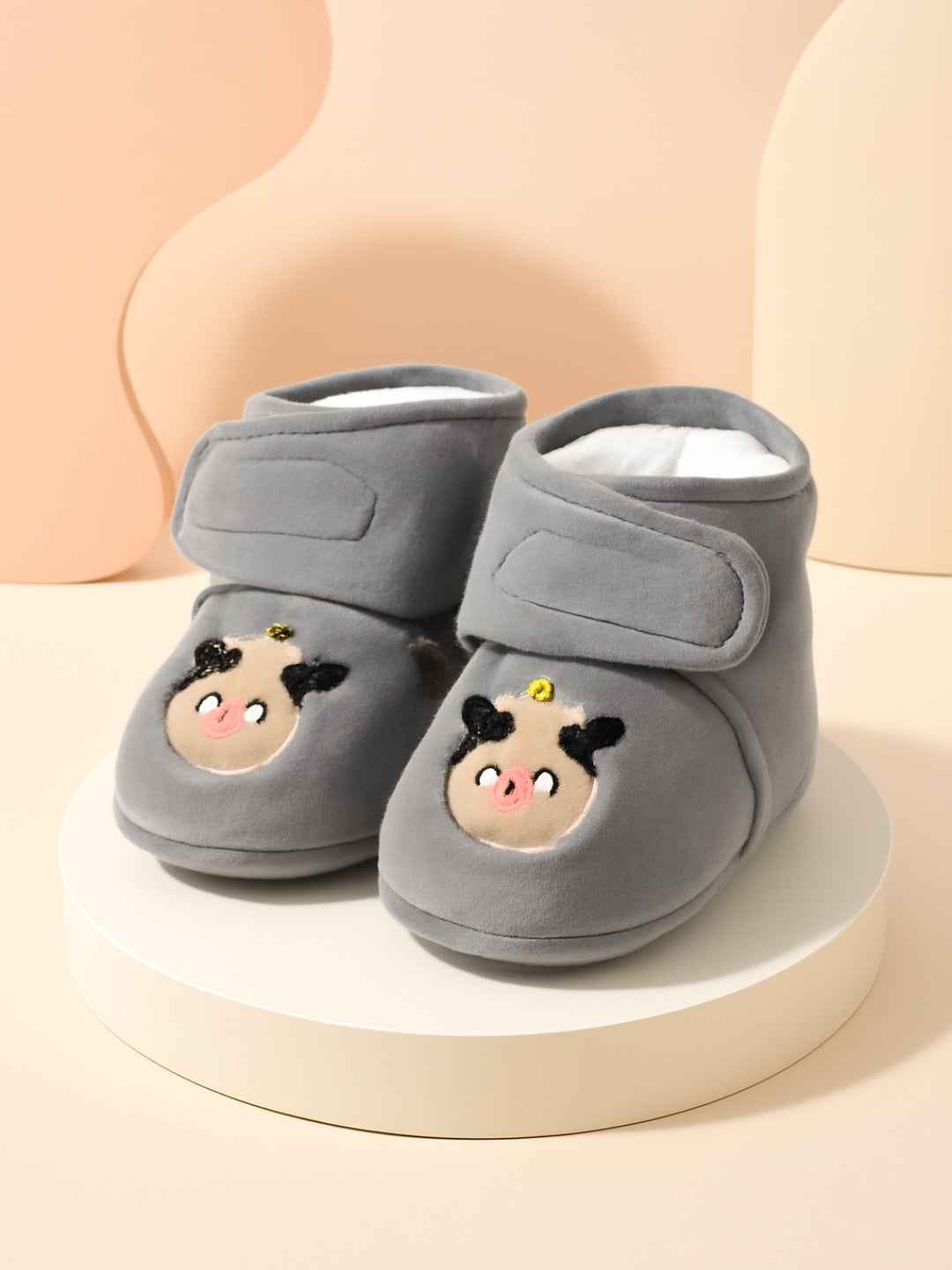 Cdeck Winter Booties for Boys & Girls | Soft, Warm & Comfortable Baby Footwear | 0–12 Months