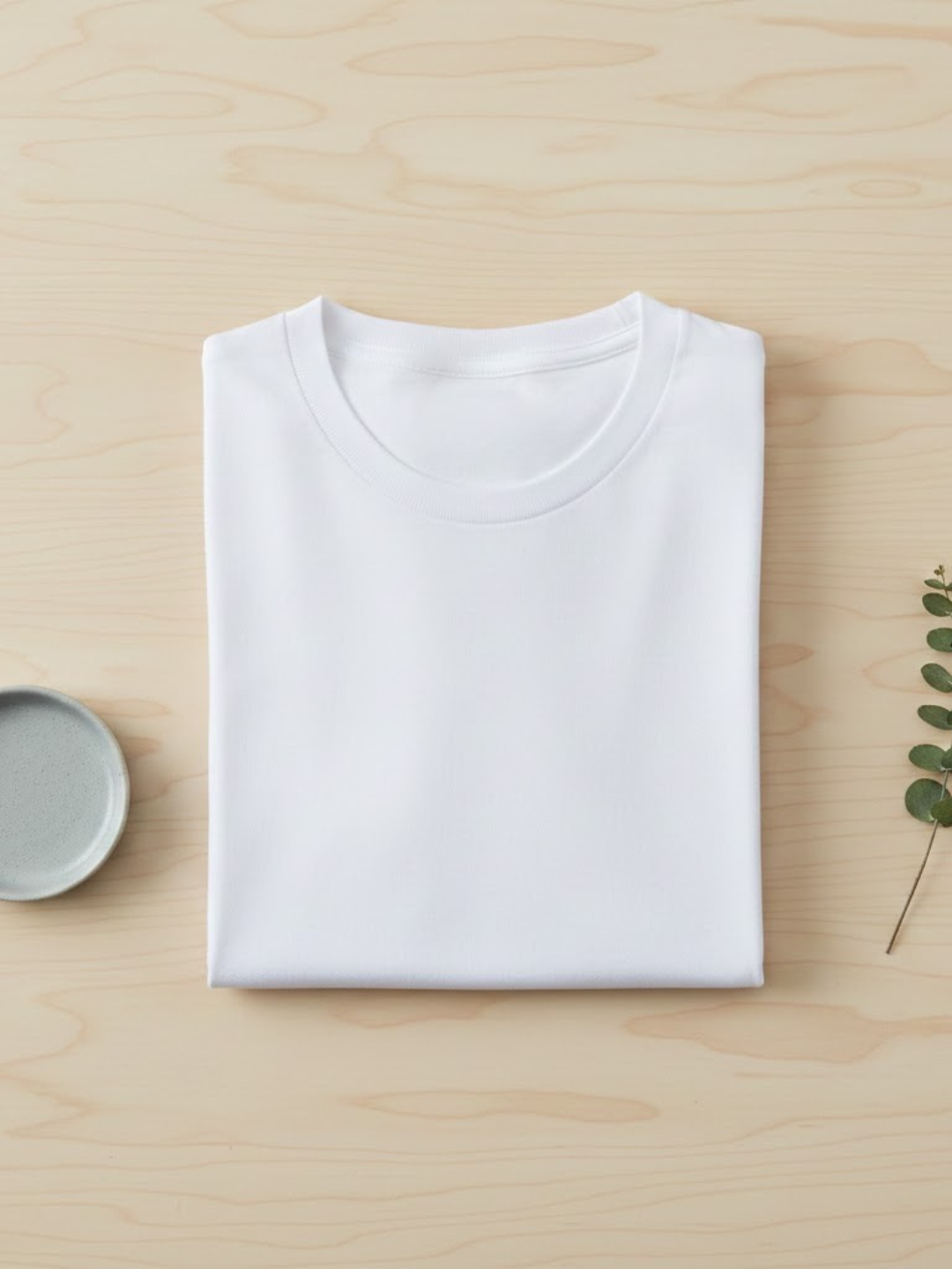 Cdeck Men’s Plain T-Shirt | Soft Comfortable Round Neck Half Sleeve T-Shirt | Classic Basic Tee for Men
