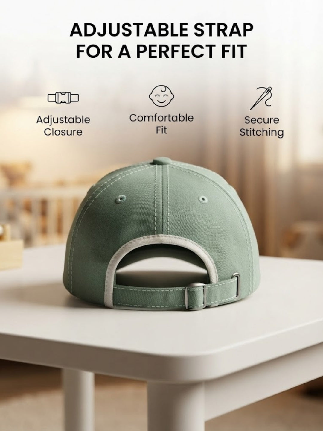 Cdeck Kids Cotton Cap for Boys & Girls