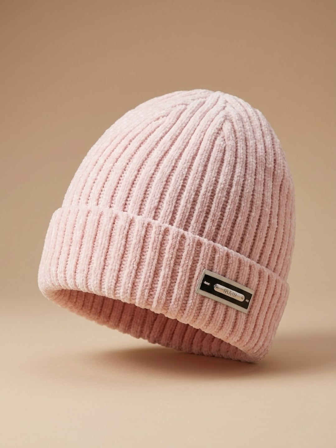 Cdeck Women Woolen Cap | Soft Knitted Winter Beanie for Women | Warm & Stylish Winter Wear | Free Size| Pink