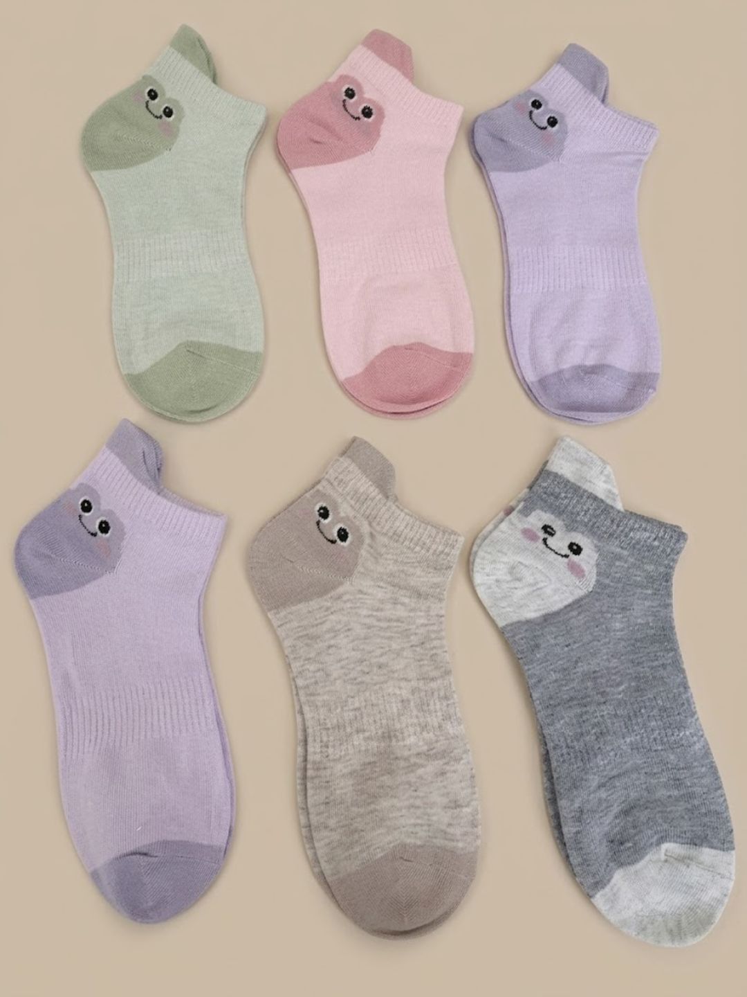 Cdeck Women Cotton Ankle Socks | Soft, Comfortable & Breathable Everyday Socks