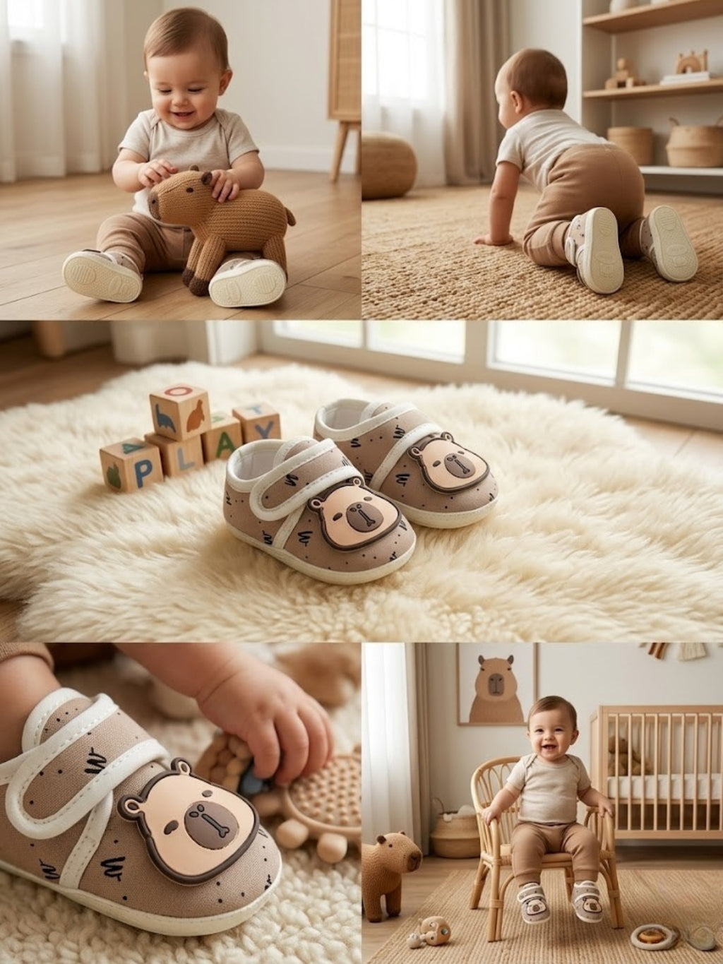 Cdeck Baby Walking Sandles & Booties | Soft Sole Summer Sandals for Newborns and Infants