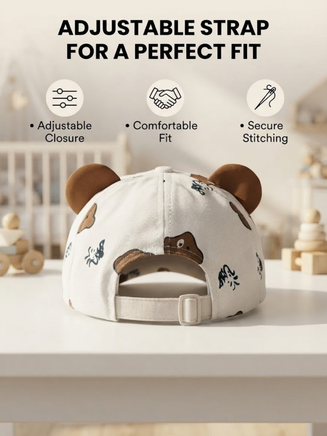 Cdeck Kids Cotton Cap for Boys & Girls