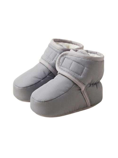 Cdeck Baby Woolen Winter Booties for Boys & Girls | Soft Warm Fleece Booties with Adjustable Strap |  3-9 Months