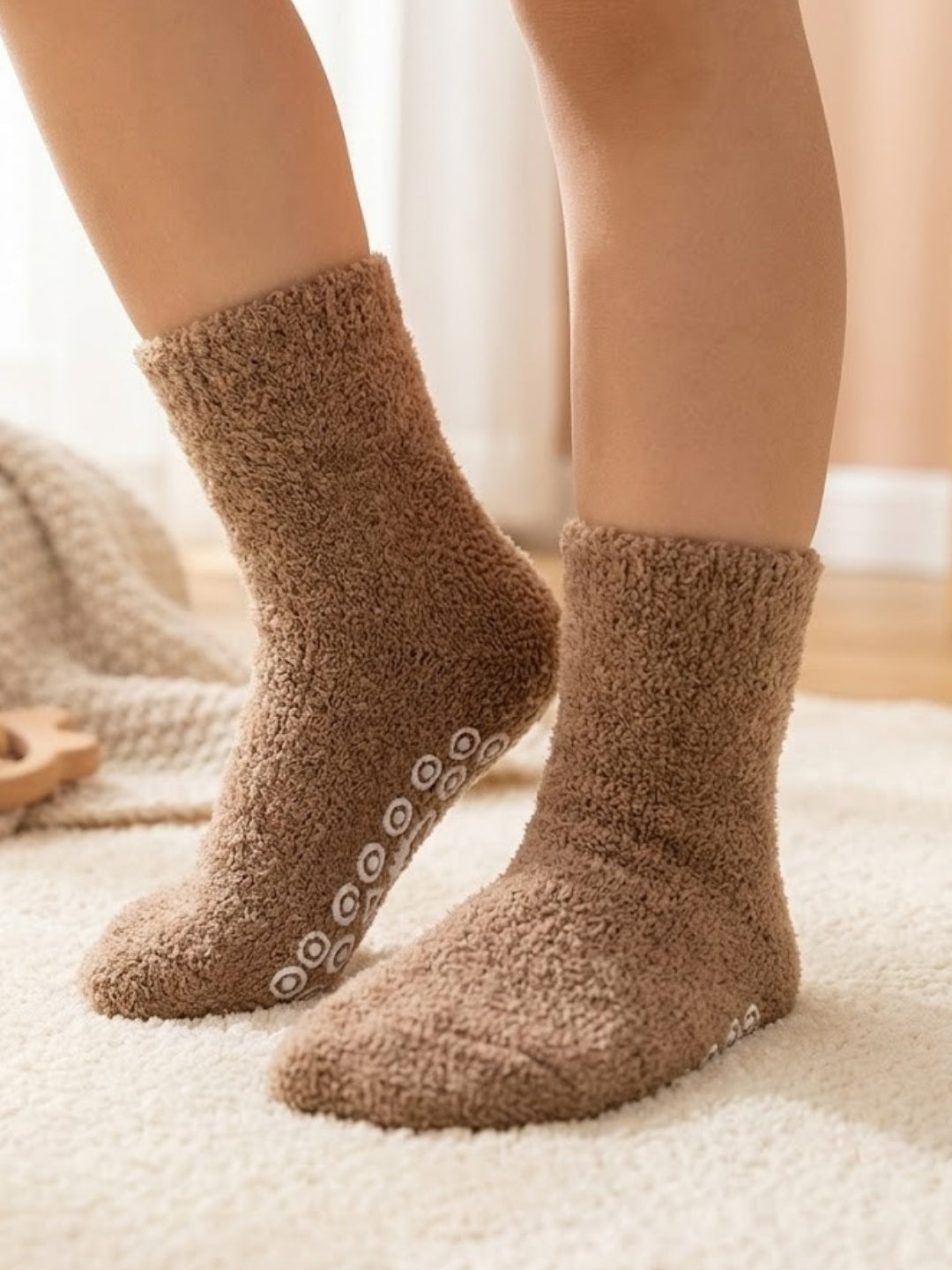Cdeck Baby Woolen Socks for Boys & Girls | Soft, Warm & Comfortable Winter Socks | 0–3 Years