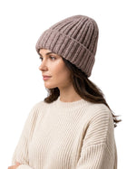 Cdeck Women Woolen Cap | Soft Knitted Winter Beanie for Women | Warm & Stylish Winter Wear | Free Size| Purple