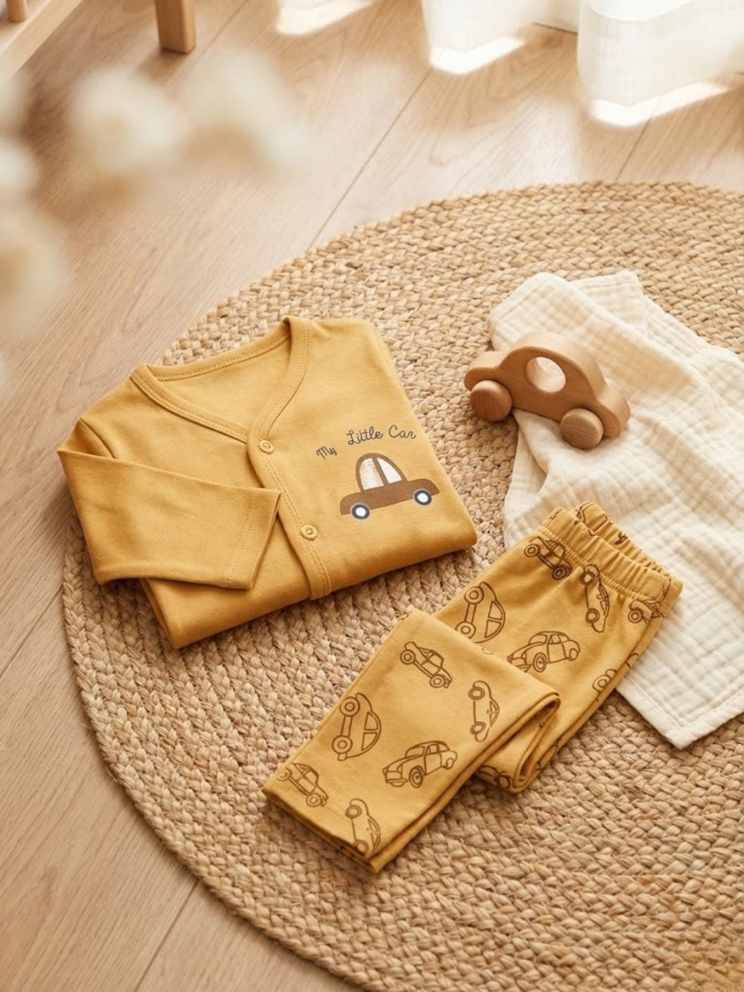 Cdeck Baby Full Sleeve T-Shirt & Pants Set | Comfortable & Stylish Baby Clothing