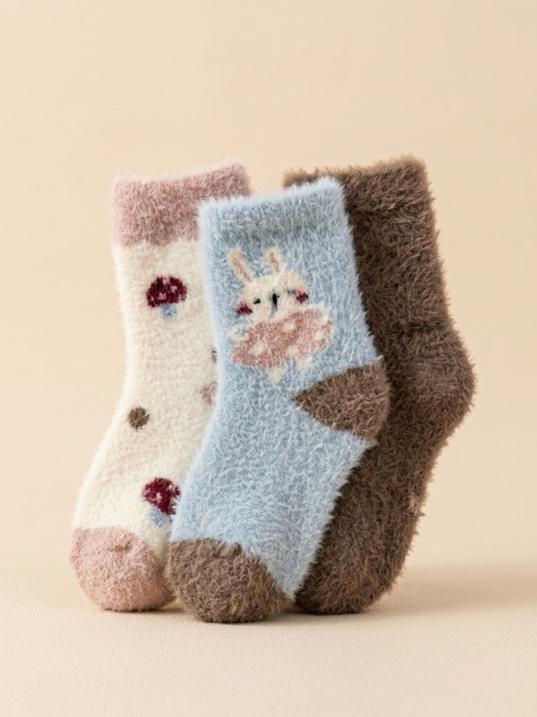 Cdeck Kids Premium Hair Wool Winter Socks | Soft, Warm & Cozy  | Age 2–12 Years | Multicolor Pack