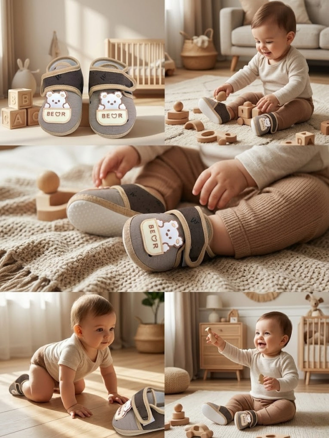 Cdeck Kids Summer Booties | Lightweight, Breathable & Comfortable Baby Shoes | 3-18 months