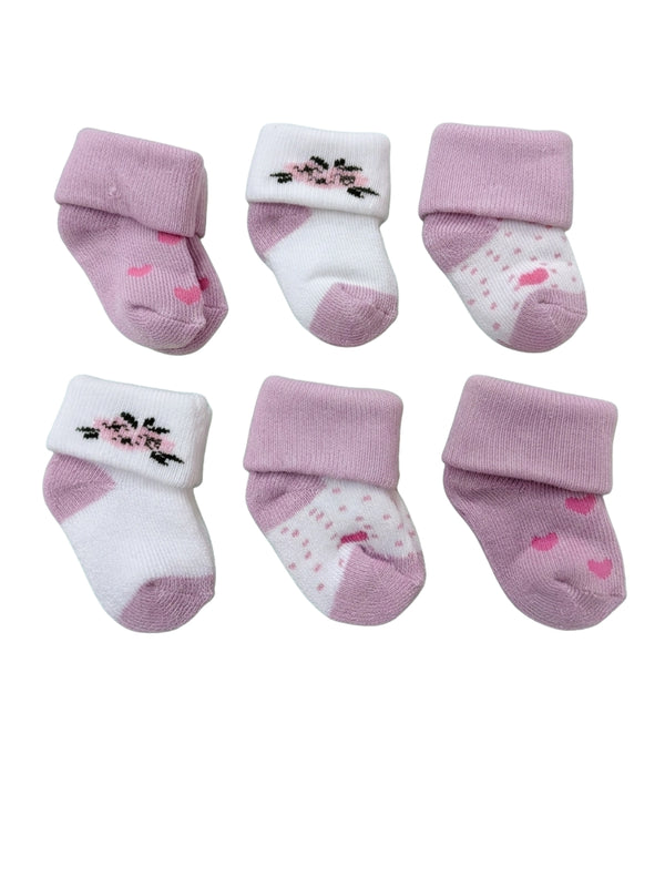 Cdeck Baby Kids Towel Cotton Socks | Soft, Comfortable & Absorbent | 0–12 Months