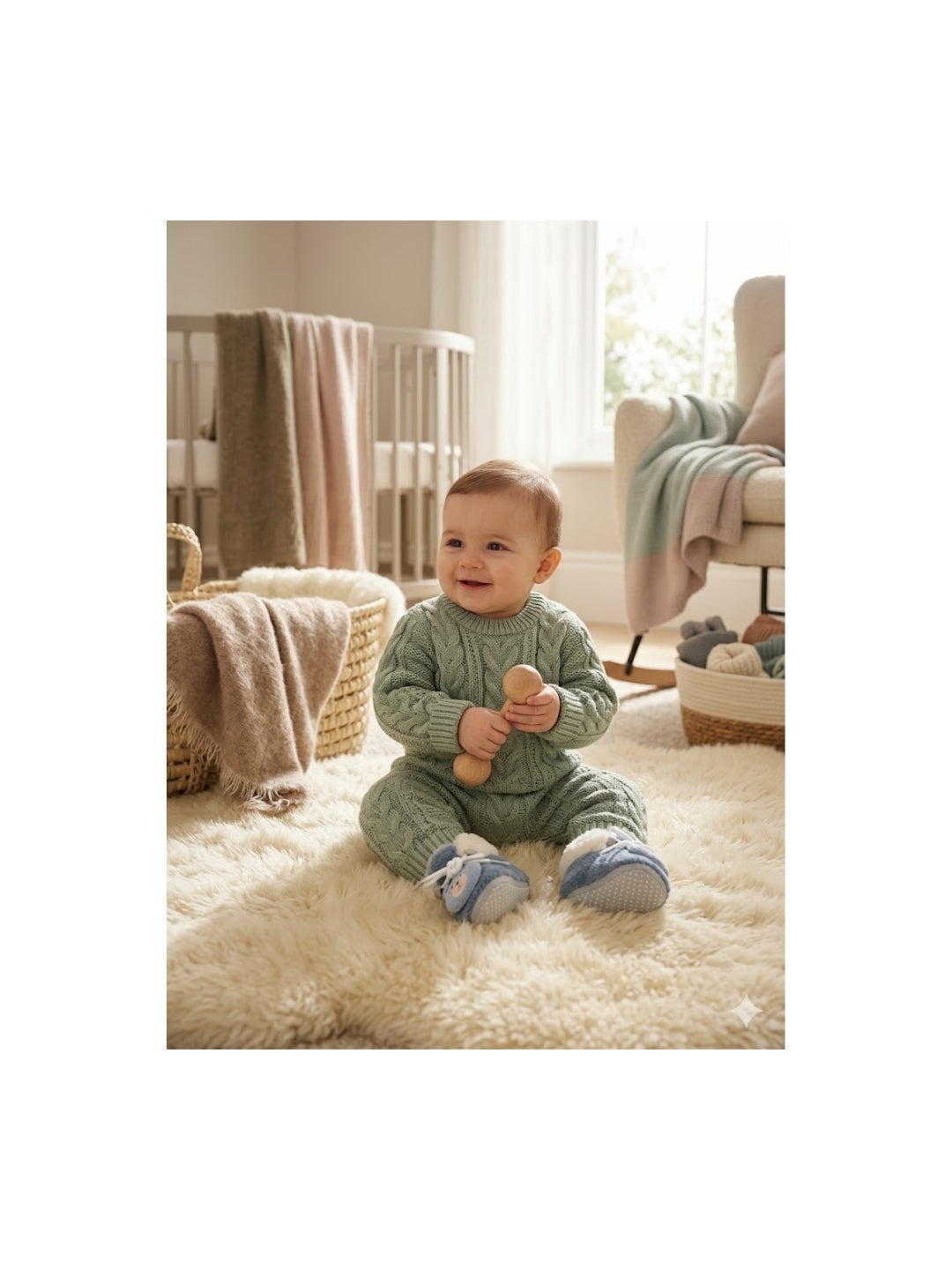 Cdeck Warm Winter Booties for Kids | Soft & Comfortable | 3–18 Months