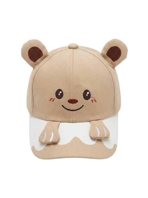 Cdeck Kids Cotton Cap for Boys & Girls | Soft, Lightweight & Comfortable Summer Wear | 2–4 Years