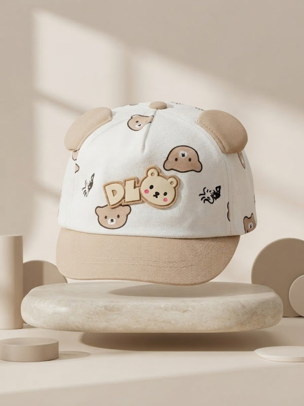 Cdeck Kids Cotton Cap for Boys & Girls | Soft, Lightweight & Comfortable Summer Wear | 1–3 Years