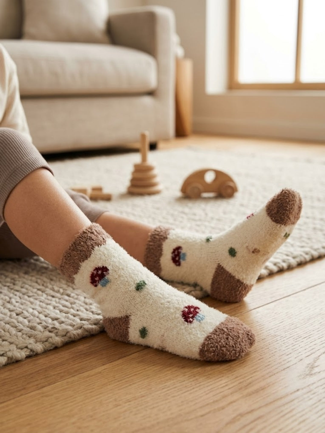 Cdeck Kids Premium Hair Wool Winter Socks | Soft, Warm & Cozy  | Age 2–12 Years | Multicolor Pack