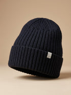 Cdeck Men’s Woolen Winter Cap | Ribbed Knitted Beanie | Free Size | Warm & Comfortable | Black
