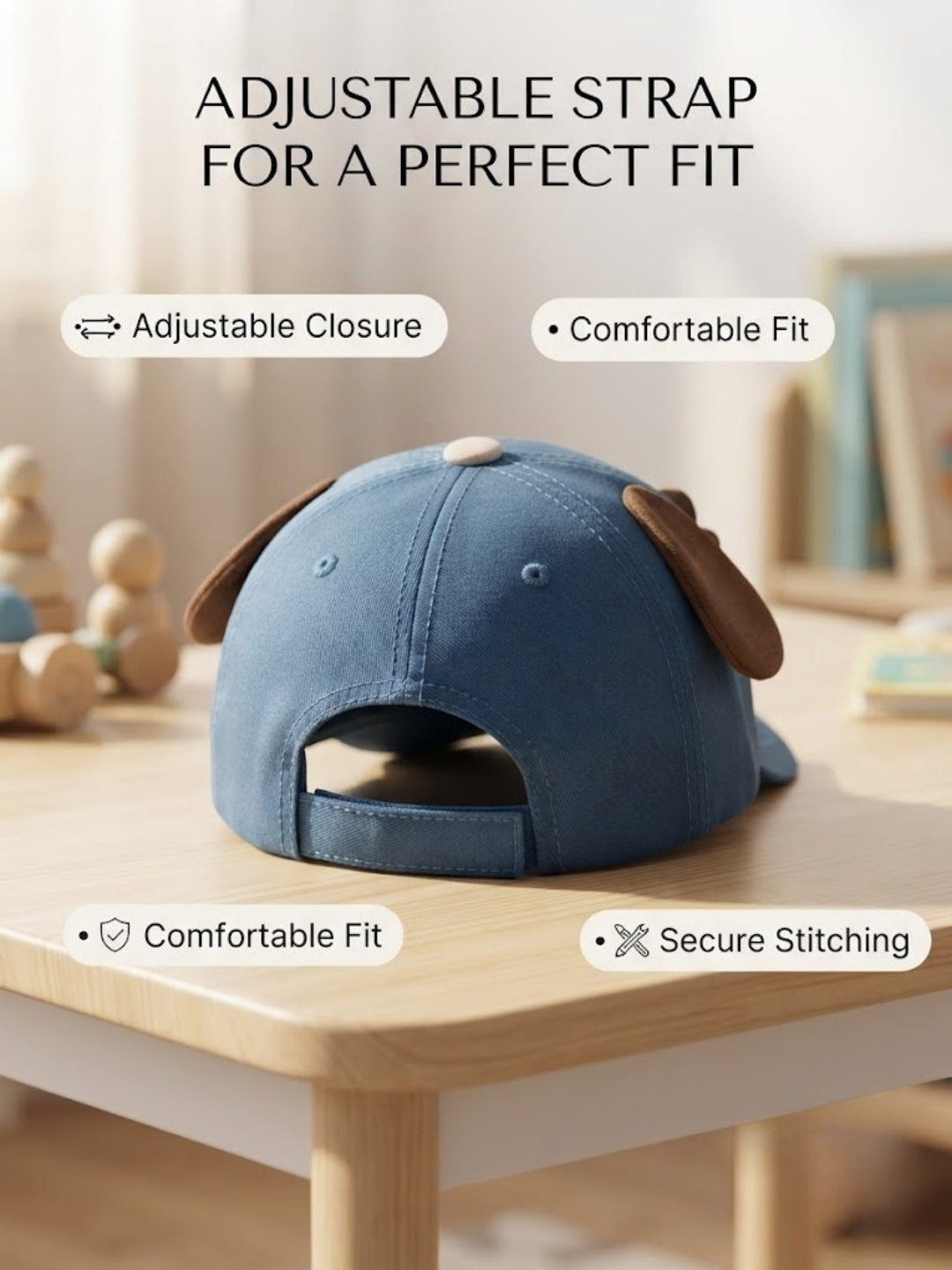 Cdeck Kids Cotton Cap for Boys & Girls