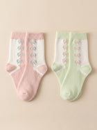 Cdeck Women Premium Hair Wool Socks Combo | Soft Warm Fuzzy Winter Socks | Pink & Light Green | Free Size
