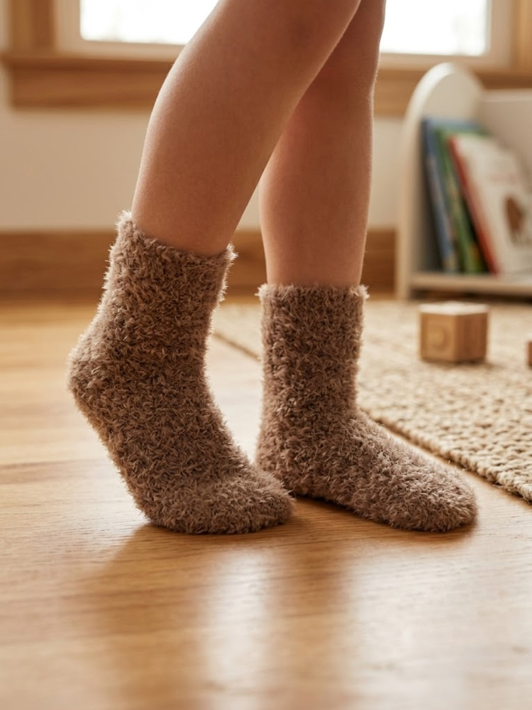 Cdeck Kids Premium Hair Wool Winter Socks | Soft, Warm & Cozy  | Age 2–12 Years | Multicolor Pack