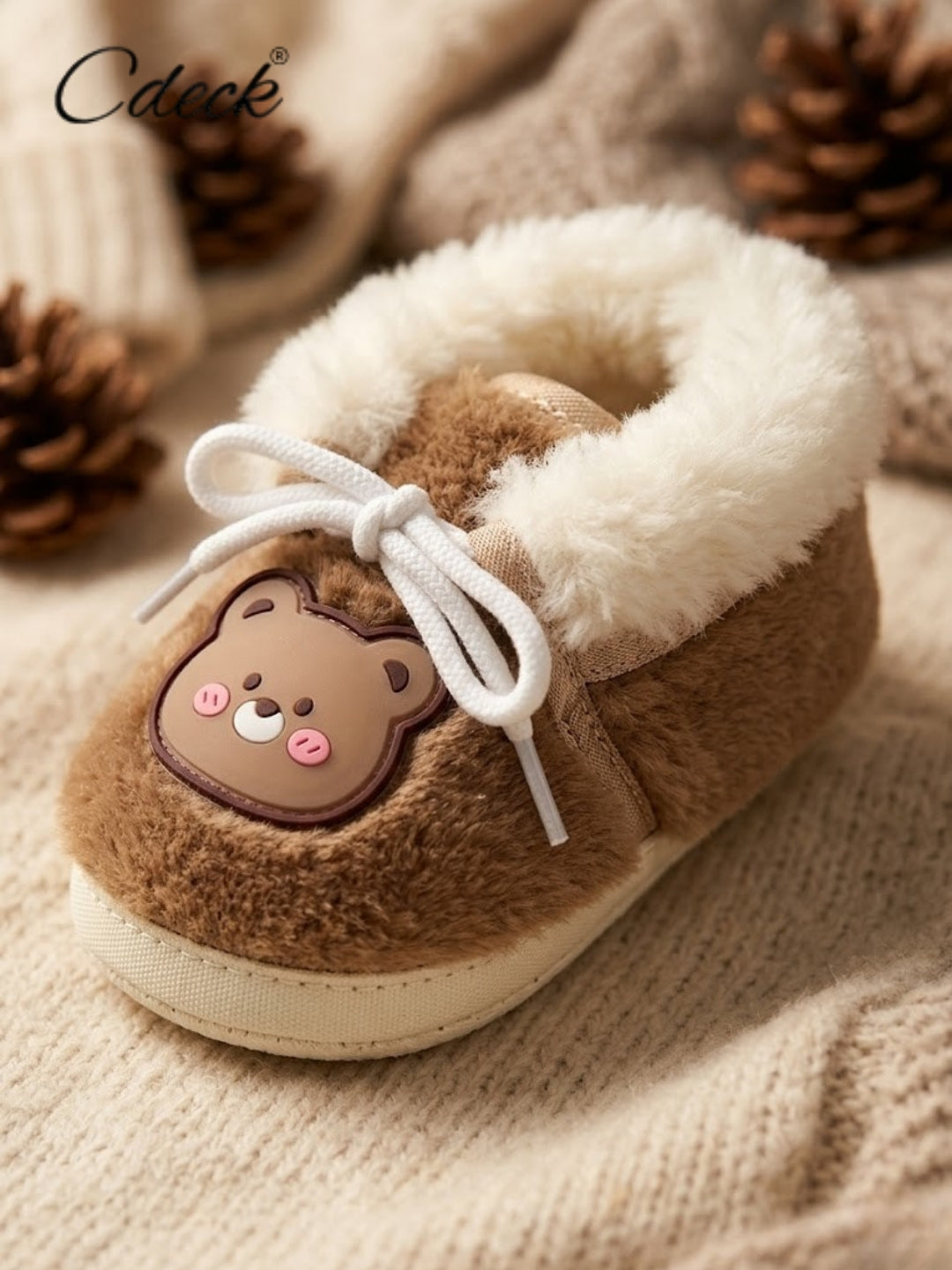 Cdeck Warm Winter Booties for Kids | Soft & Comfortable | 3–18 Months