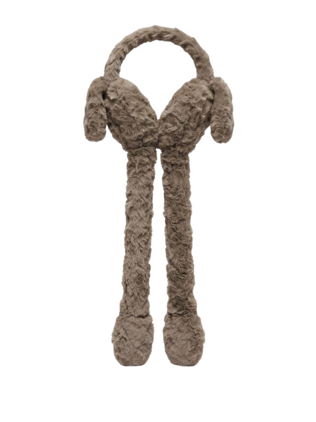 Cdeck Velvet Earmuffs for Girls & Women, Soft Warm Winter Earmuffs with Long Hanging Ear Covers, Free Size