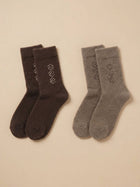Cdeck Men’s Hair Wool Winter Socks | Soft, Warm & Comfortable | Brown & Beige Combo | Free Size