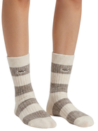 Cdeck Women’s Soft Wool Socks | Warm, Cozy & Stylish Striped Winter Socks