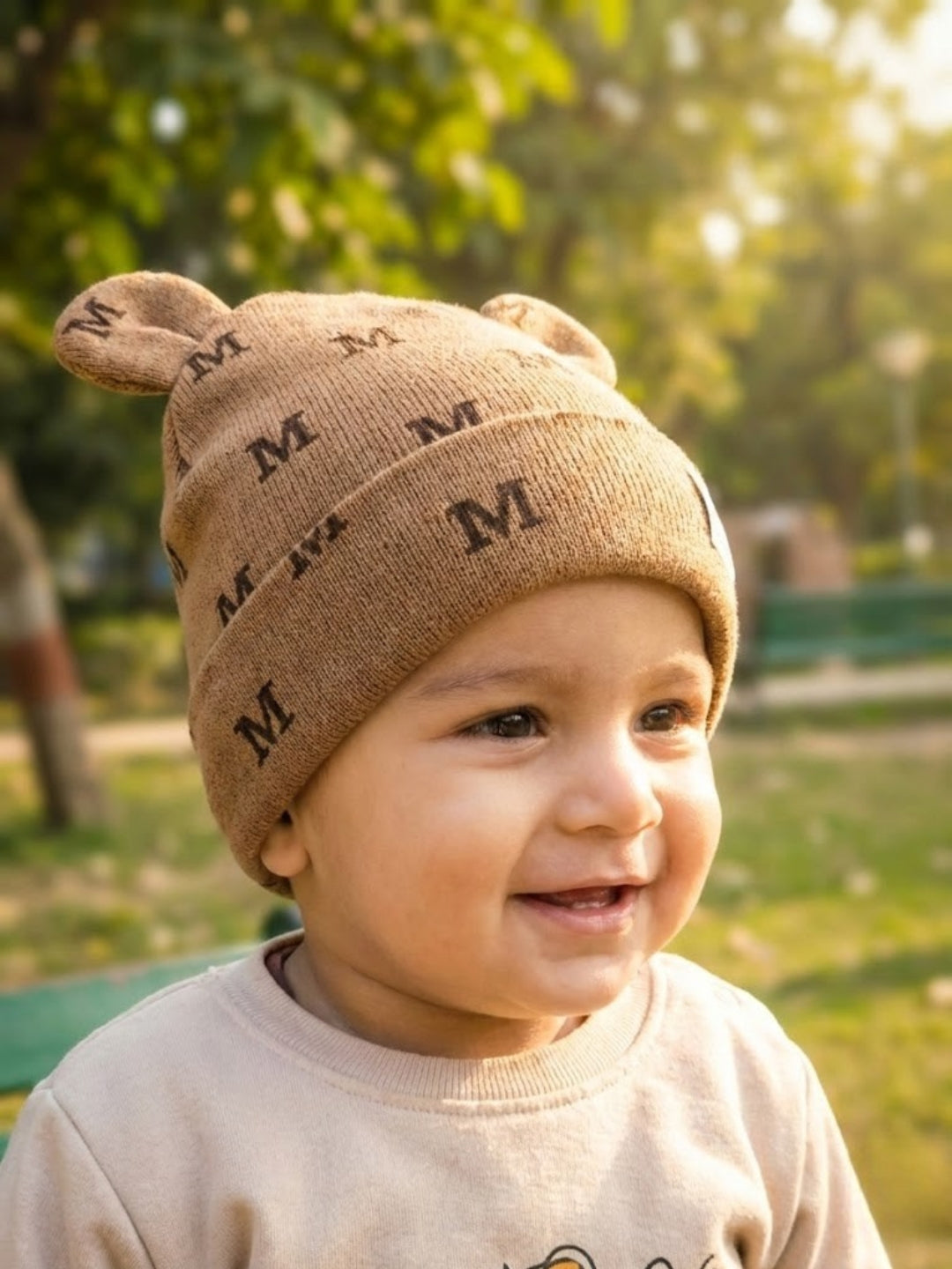 Cdeck Kids Woolen Cap for Boys & Girls | Soft, Warm & Comfortable Winter Wear | 6–18 Months