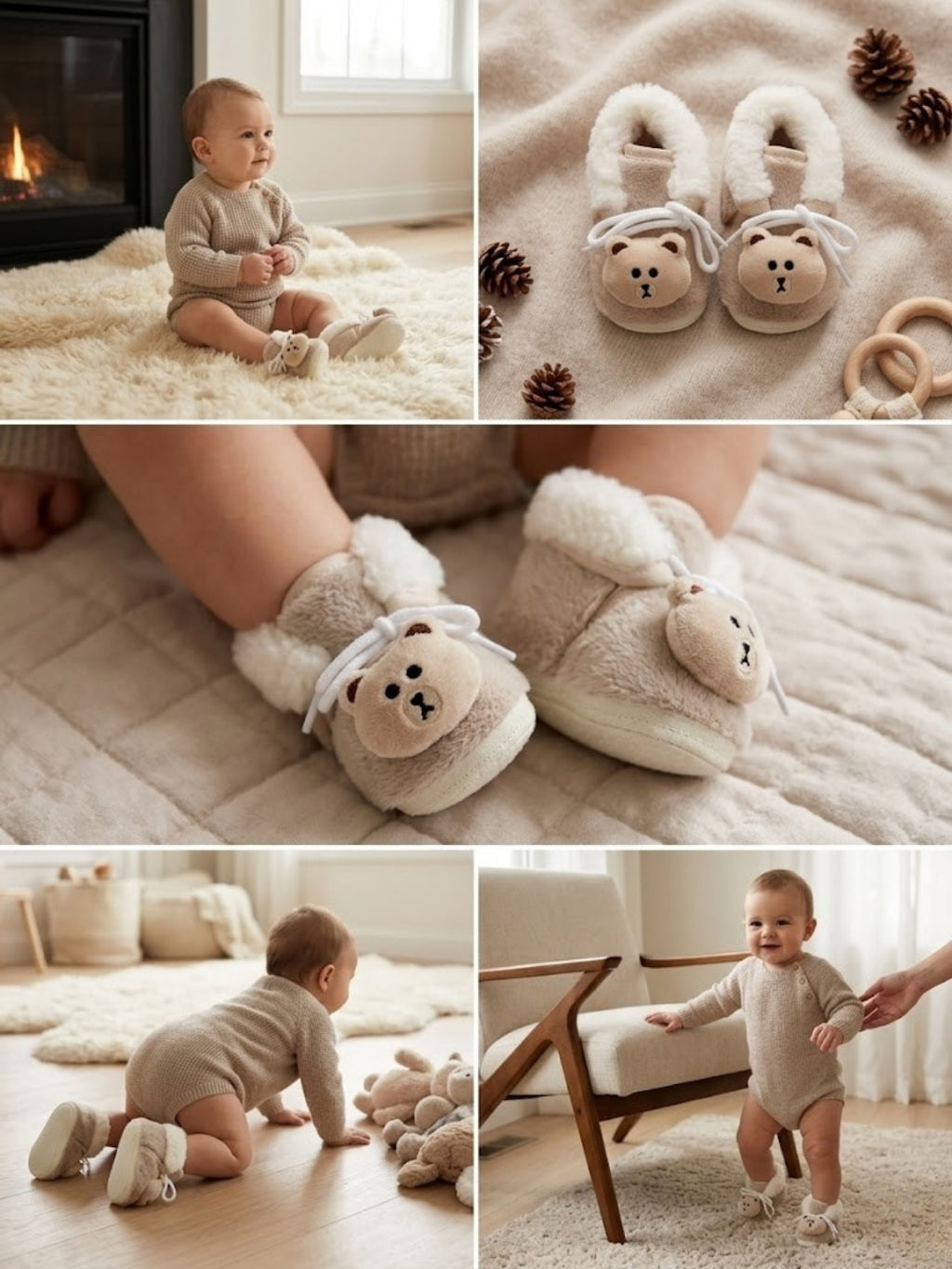 Cdeck Baby Booties for Winters