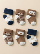 Cdeck Newborn Baby Towel Cotton Soft Stretch Socks | Soft, Comfortable & Absorbent | 0–12 Months