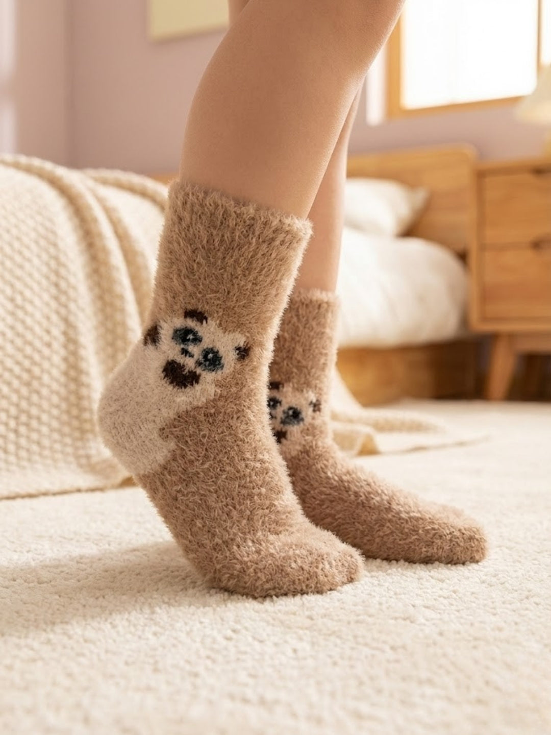 Cdeck Baby Woolen Socks for Boys & Girls | Soft, Warm & Comfortable Winter Socks | 0–3 Years