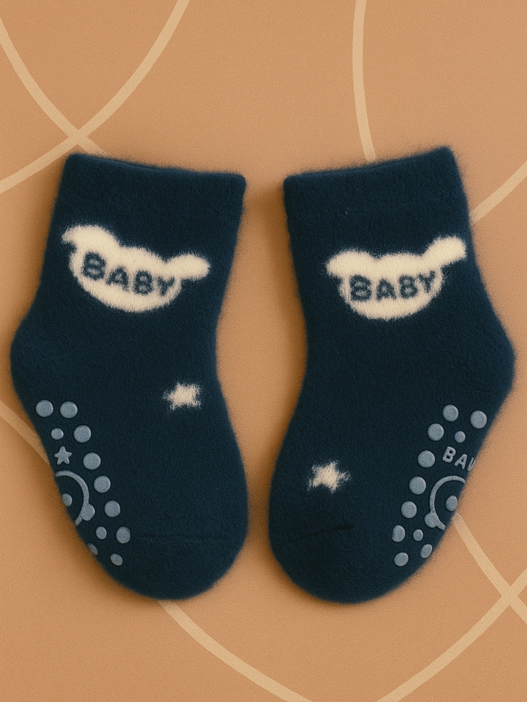 Cdeck Baby Woolen Socks for Boys & Girls | Soft, Warm & Comfortable Winter Socks | 0–2 Years