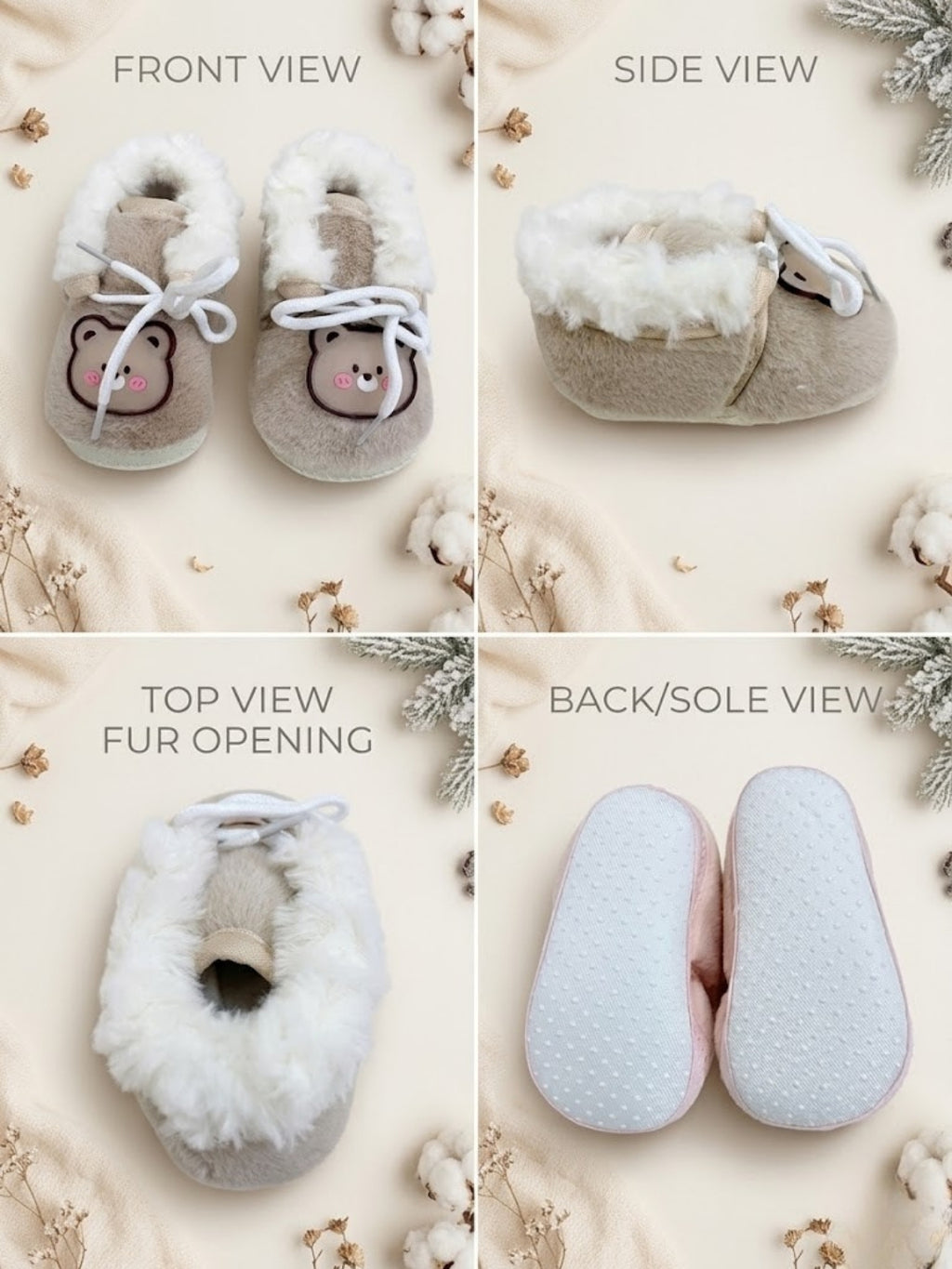 Cdeck Baby Booties for Winters